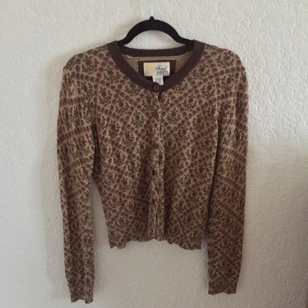Fossil “Vintage” Cardigan